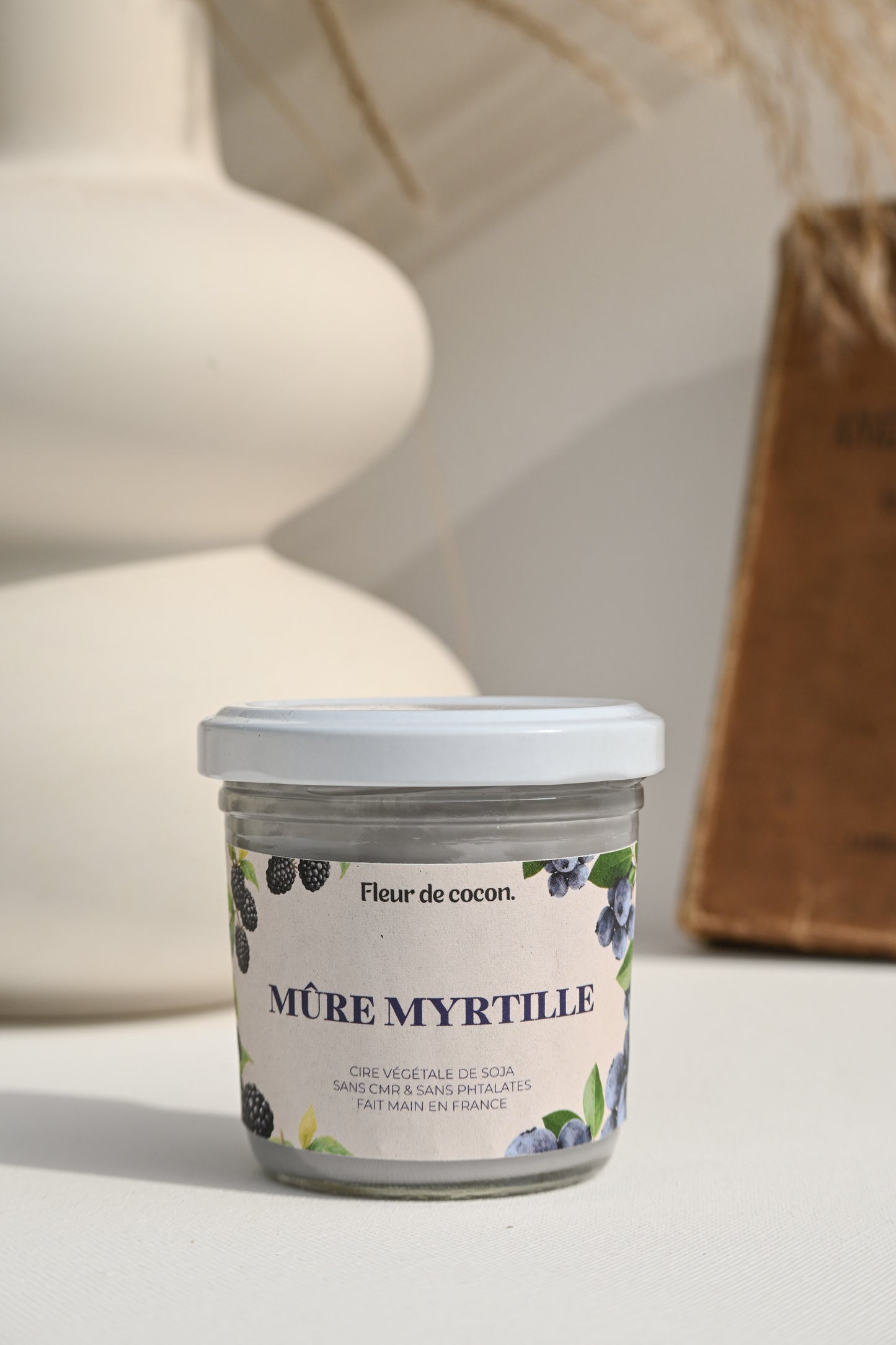 Bougie parfumée - Mûre Myrtille