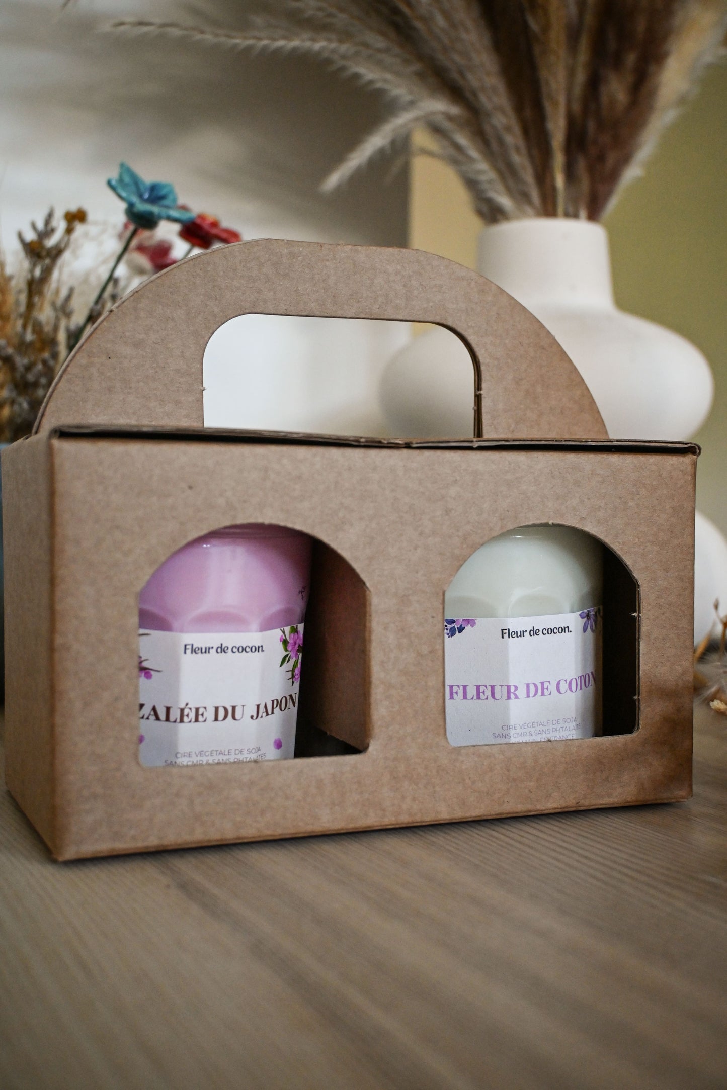 Duo bougies parfumées 170g