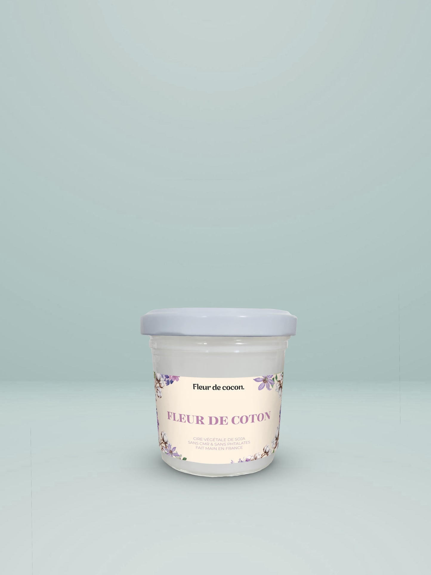 Bougie fleur de coton