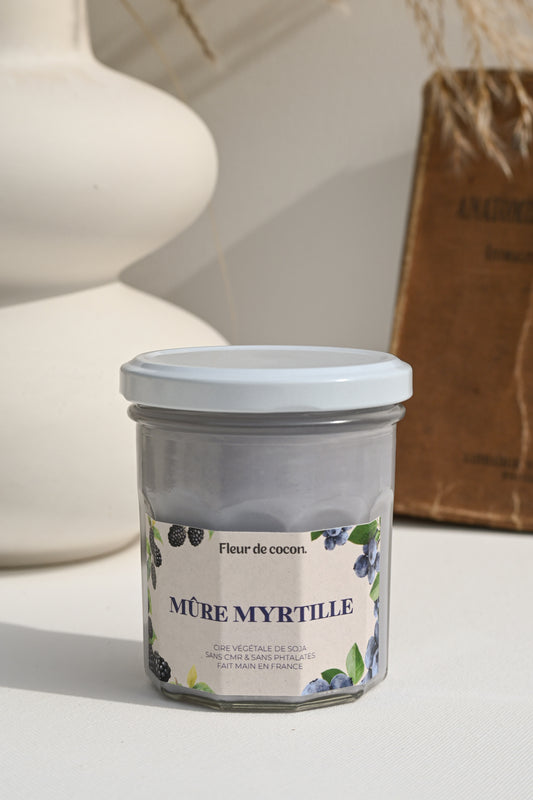 Bougie parfumée - Mûre Myrtille