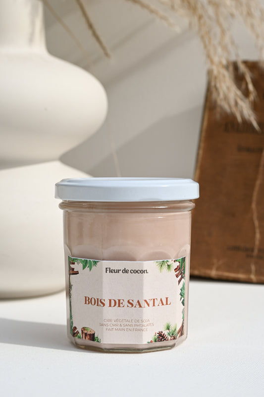 Bougie parfumées - Bois de santal